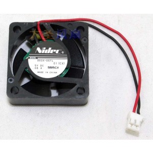 Nidec D03X-05TL 05B  5V 0.08A 3wires Cooling Fan