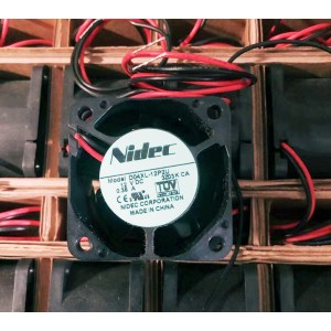NIDEC D04XL-12P2U 12V 0.36A 2wires Cooling Fan