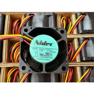 Nidec D04XL-12T2G 12V 0.29A 3wires Cooling Fan