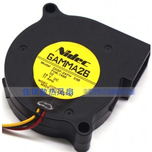 Nidec D05F-24PH 03B 24V 0.11A 3wires cooling fan