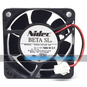 Nidec D06A-24TS5 24V 0.10A 0.15A 2wires Cooling Fan - Picture need