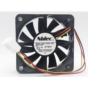 Nidec D06R-24SS4 05B 08B 24V 0.1A 3wires cooling fan