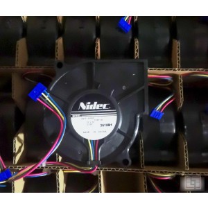 Nidec D07F-20SS5 20V 0.20A 4wires Cooling Fan