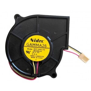 Nidec D07F-24SG 01A 24V 0.15A 3wires cooling fan
