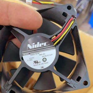 NIDEC D08A-12TM06A 12V 0.08A 3wires Cooling Fan
