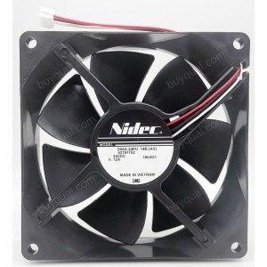 Nidec D09A-24PU 14B 24V 0.12A 3wires cooling fan