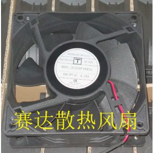 PEERLESS D12038F48B35 48V 0.30A 2wires Cooling Fan