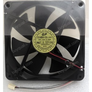 YATE LOON D14BH-12 12V 0.7A 2wires Cooling Fan