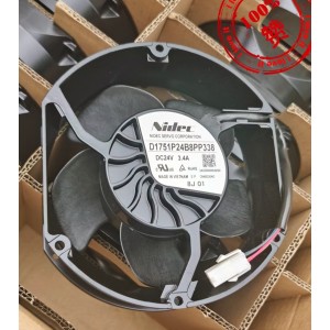 Nidec D1751P24B8PP338 24V 3.4A 4wires Cooling Fan - Original New