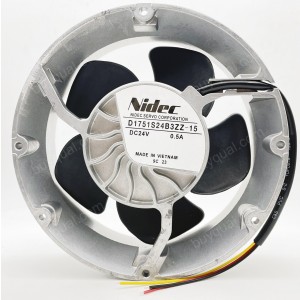 SERVO D1751S24B3ZZ-15 24V 0.5A 3wires Cooling Fan - New