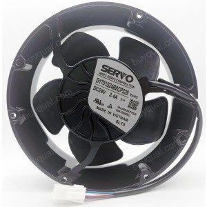 SERVO D1751S24B8CP329 24V 3.4A 4 Wires Cooling Fan - NEW