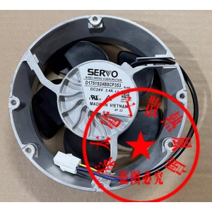SERVO D1751S24B8CP353 24V 3.4A 4wires Cooling Fan