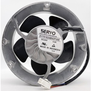 SERVO D1751S24B9ZP300 24V 4.6A 4wires Cooling Fan