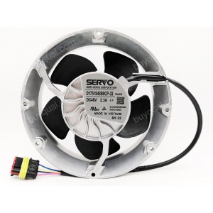 SERVO D1751S48B9CP-33 48V 2.3A 4wires Cooling Fan - Original New