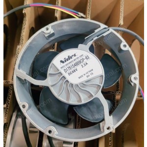 SERVO D1751S48B9CP-83 48V 2.3A 4wires Cooling Fan - Original New