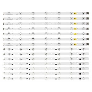 Samsung BN96-22471A / BN96-22472A (BN96-22648A, 50-3535LED-98EA-L, 50-3535LED-98EA-R, D1GE-500SCA-R1, D1GE-500SCB-R1) LED Strips - 14 Strips
