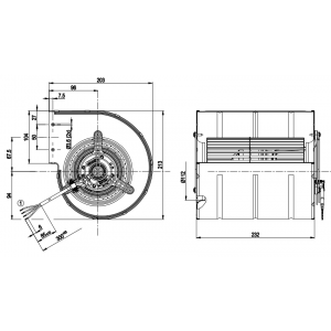 Ebmpapst D2E133-DM47-A3 230V 190/195W Cooling Fan - Original New