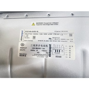 Ebmpapst D3G146-AH50-16 200-277V 1.2A 165W Cooling Fan 