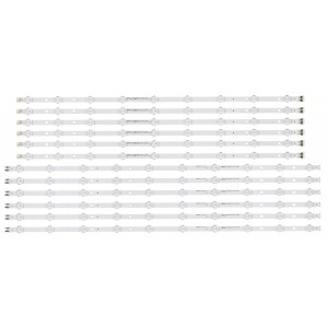Samsung BN96-29077A BN96-29076A LM41-00001J LM41-00001K D3GE-650SMA-R3 D3GE-650SMB-R1 /2013SVS65 3228 N1 LED Backlight Strips -12 stirps