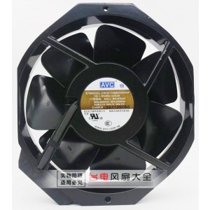 AVC D3KB1738BAH3WAW 115V 0.27/0.25A 2 wires Cooling Fan