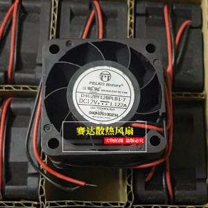 PELKO Motors D4028Y12BPCB1-7 D4028Y12BPCB17 12V 1.122A 2wires Cooling Fan 