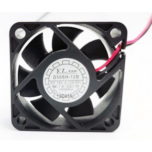 YaLn D50SH-12B 12V 0.16A 2wires Cooling Fan