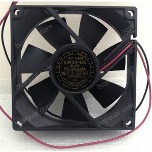 YATE LOON D80SH-12C 12V 0.21A 2wires Cooling Fan