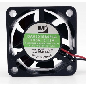 M DA03015S05LA 5V 0.12A 2wires Cooling Fan 