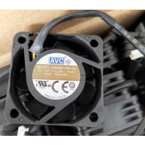 AVC DA04015B12U 12V 0.75A 4wires Cooling Fan - Picture need