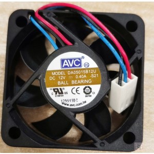 AVC DA05015B12U 12V 0.40A 3wires cooling fan