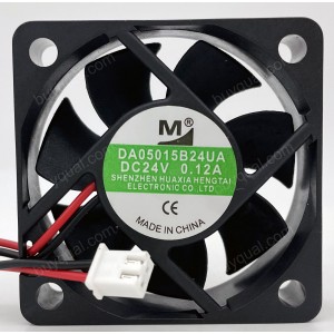 M DA05015B24UA 24V 0.12A 2wires Cooling Fan