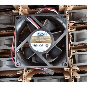 AVC DA08025B48H 48V 0.09A 3wires Cooling Fan 