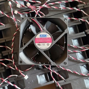 AVC DA08025R12M 12V 0.25A 3wires Cooling Fan