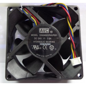 AVC DAKA0932R4UP001 24V 0.5A 4wires Cooling Fan