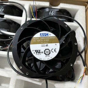 AVC DAPA1549B2MPD01 12V 4.5A 4wires Cooling Fan