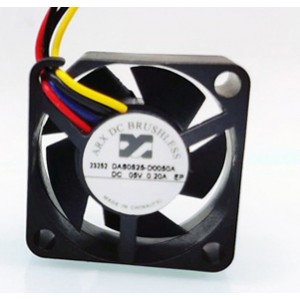 ARX DAS0525-D0050A 5V 0.20A 4wires Cooling Fan 