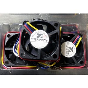 ARX DAS1225-D0050A 12V 0.10A 4wires Cooling Fan 
