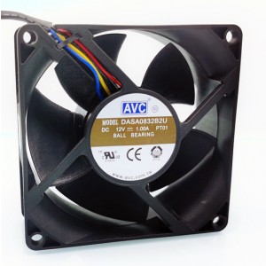AVC DASA0832B2U 12V 1.0A 4wires cooling fan