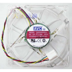 AVC DASG0925R2U 12V 2.00A 4wires Cooling Fan