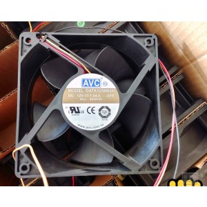 AVC DATA1238B2H 12V 1.56A 3wires Cooling Fan 