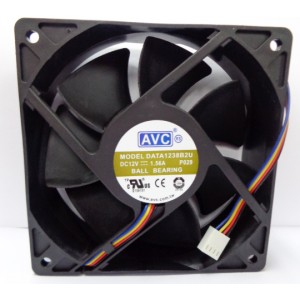 AVC DATA1238B2U 12V 1.56A 3wires Cooling Fan