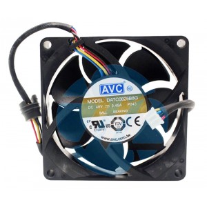 AVC DATC0825B8G 48V 0.45A 4wires Cooling Fan