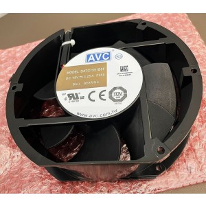 AVC DATC1551B8F 48V 3.25A 4wires Cooling Fan 