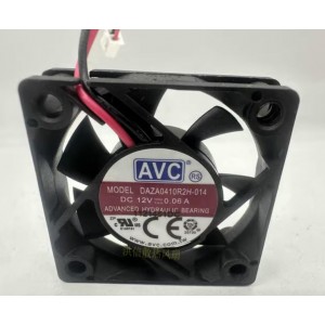AVC DAZA0410R2H-014 12V 0.06A 2wires Cooling Fan 