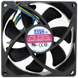 AVC DAZH0925R2U 12V 0.60A 4wires cooling fan