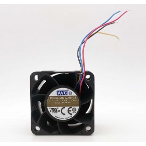 AVC DB04028B12S 12V 0.96A 4wires Cooling Fan