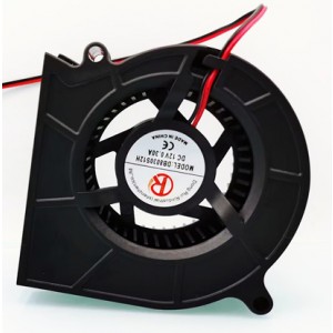 R DB8030S12H 12V 0.3A 3.6W 2wires Cooling Fan