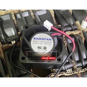 BAIKEFAN DBA04020F24H 24V 0.12A 2wires Cooling Fan 