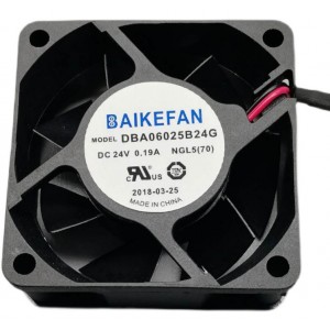BAIKE DBA06025B24G 24V 0.19A 2wires Cooling Fan