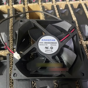 BAIKEFAN DBA09225B24M 24V 0.45A 2wires Cooling Fan 